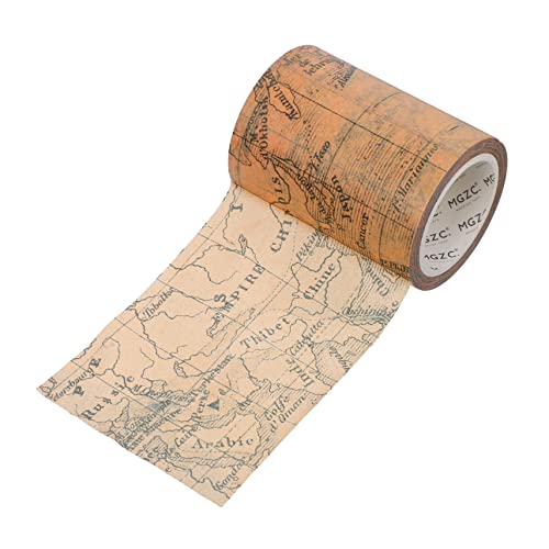 Sewroro 1 Rolle Handbuch Und Klebeband Scrapbooking Professionelles Washi-tape Dekoratives Washi Tape Breit Washi Diy Bastelband Waschi Antikes Washi-tape Japanisches Papier von Sewroro