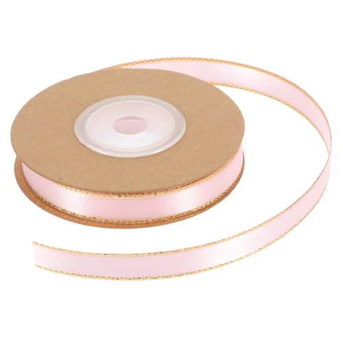 Sewroro 1 Rolle Schleife Kopfschmuck Machen Bänder Hochzeitsdekoration Geschenkpaketband Band Für Diy Bänder Dekor Band Haarspange Diy-bänder Ornamentband Handdekor Polyester Rosa von Sewroro