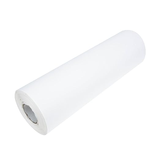 Sewroro 1 Rollenrolle Rolle Aus Kraftpapier Pinnwandpapier Dekoratives Geschenkpapier Blumenstrauß-geschenkpapier Zeichenpapier Blumenpapier Für Blumensträuße Bastelpapiere Zum Malen Weiß von Sewroro