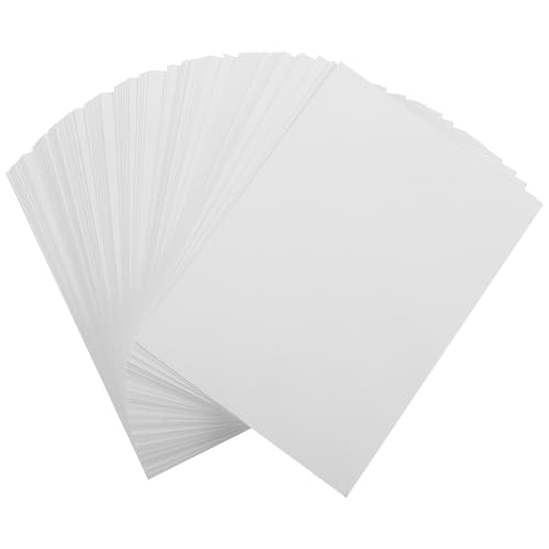 Sewroro 100 Blatt Glänzendes Fotopapier Für Drucker Weißes Fotopapier Bildpapier Für Drucker Fotodruckerpapier Passend Für Tintenstrahldrucker Diy-Fotoblätter von Sewroro