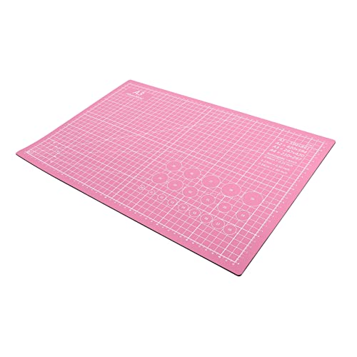 Sewroro 1Stk Schneidematte a3 kunsthandwerk drehmatte Selbstheilendes Schneidebrett Nähmatte Schneidebrett für Passepartouts Gravierblock PVC-Papierschneideunterlage Nicht-Pad Violett von Sewroro