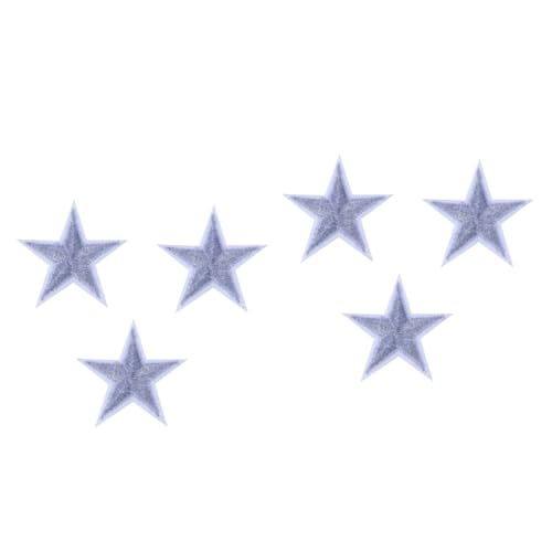 Sewroro 20 Stk Sternenfleck Gestickte Applikationen Aufnähen Sternapplikation Nähen Diy-stickpatches Sternbestickte Applikation Mini-aufkleber Kinder-pailletten Bestickt Stickzubehör von Sewroro