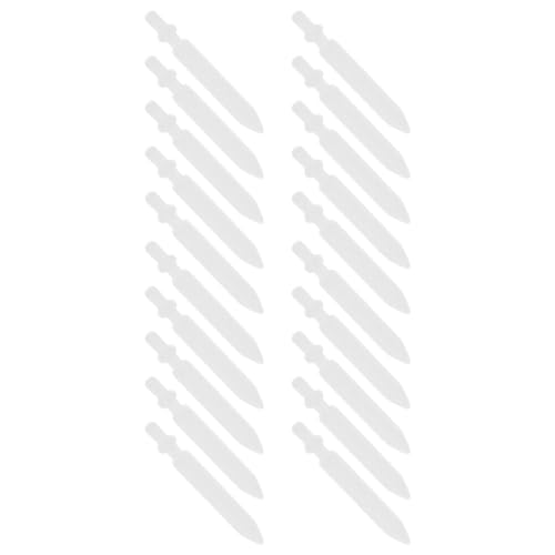 Sewroro 20 Stück Acrylfarben-Markerspitzen 0 7 Mm Ersatzspitzen Für Nachfüllbare Malstiftspitzen Einfach Zu Wechselnde Spitzen Weiß von Sewroro