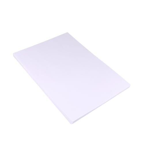 Sewroro 200 Blatt Handkontofreigabepapier Papieraufkleber zeichnen Klemmbinder Computeraufkleber Aufkleber aus Kopierpapier Clip-Kleber Netz Aufkleber-Sparbuch Stickerbuch-Sammelalbum Weiß von Sewroro