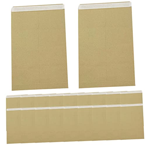 Sewroro 20St multifunktionale Aufbewahrungstaschen Aufbewahrungsbeutel aus Kraftpapier Papiertaschen für Studenten buchumschlag buchumschläge folders A4 Aktentaschen kreative Papiertaschen von Sewroro