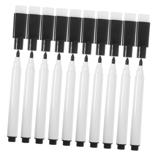 Sewroro 20st Whiteboard-stift Löschbare Markierungen Trocken Abwischbare Marker Für Den Kühlschrank Whiteboard-marker Whiteboard-hersteller Zum Trockenlöschen Zeichenstifte Black Plastik von Sewroro