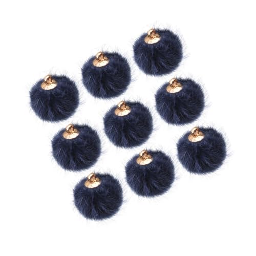 Sewroro 24St DIY Ohrringe Pompon würfelunterlage einhelll vuelight lichtwärts the light Reize Strasssteine Quaste Perlen Trendy Auto kreative Ohrringe Anhänger Ohrringe Schmuck Anhänger von Sewroro