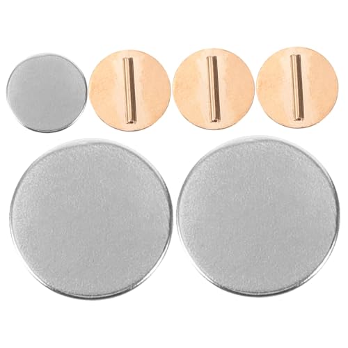 Sewroro 3 Paare Brosche Kabel Mini-Dornschließe stehender handtuchhalter Abzieher Cool Kleidungsmagnetclips Kleidungsmagnetbefestigung Mini-Pin-Magnethalter Magnetstifthalter Metall Golden von Sewroro