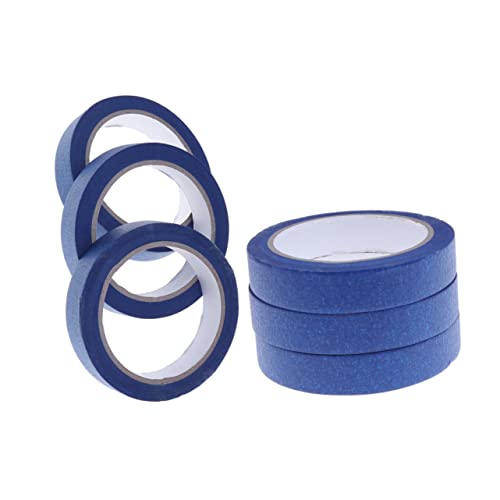 Sewroro 3 Stück Klebeband Markieren Maskierung Klebrig Auto-klebeband Abklebeband Blau Schaumstoffband Für Klimaanlagen Papier Klebeband Farbiges Papierband Maskierender Schutzfilm Blue von Sewroro