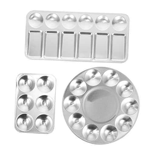 Sewroro 3 Stück Teiliges Aluminium Set mit Rührstab und Spachtel Wiederverwendbar Leicht Langlebig Geeignet für Wasserfarben Ölfarben Acrylfarben für Studenten und Profis Sewroro 3 Stück Teiliges Aluminium Set mit Rührstab und Spachtel Wiederverwendbar Leicht Langlebig Geeignet für Wasserfarben Ölfarben Acrylfarben für Studenten und Profis von Sewroro