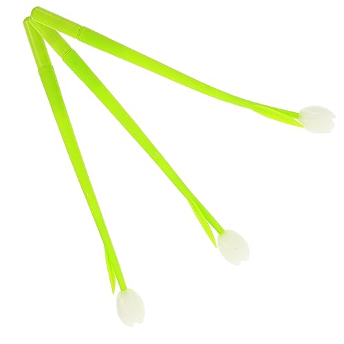 Sewroro 3st Saftiger Stressstift Kawaii-stifte Bleistifte Für Kinder Schwingstift Büromaterial Gras Stifte Rosafarbener Kugelschreiber Gelstifte Für Kinder Stift Für Kinder Green Kieselgel von Sewroro