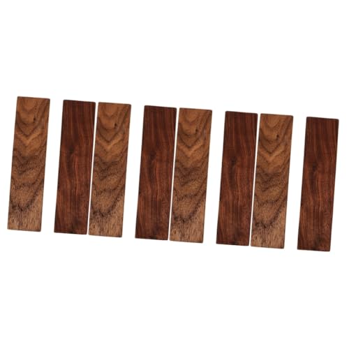 Sewroro 4 Sätze Schwarzes Walnussholz Holzbearbeitung Holzblock Holzplatten Holzskulptur Holzschnitzerei Holzmaterial Schnitzen Schnitzklötze Aus Holz Hölzern Dark Brown 2 Stück * 4 von Sewroro