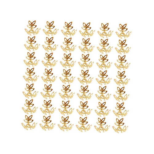 Sewroro 400 Teiliges Dreiblättriges Blumenhalter Zubehör Bastelbedarf Bastelset Kinderschmuck Blumen Abstandshalter Hohle Filigrane Blumen Perlenkappen Perlen Set Schmuck Sewroro 400 Teiliges Dreiblättriges Blumenhalter Zubehör Bastelbedarf Bastelset Kinderschmuck Blumen Abstandshalter Hohle Filigrane Blumen Perlenkappen Perlen Set Schmuck von Sewroro