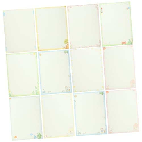 Sewroro 50 Blatt origami papier selber machen Etikettenpapier Minidrucker Pastell farbiges Papier Karton fotodruckpapier Dekoratives Druckerpapier zartes Bastelpapier DIY bedrucktes Papier von Sewroro