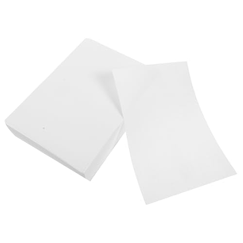 Sewroro 500 Blatt A5-kopierpapier Papier Für Drucker Dickes Papier Druckerpapier Zertifikate Papier Hauptbuch Druckbar Pergament Leeres Malpapier Papier Zum Basteln A5 Leeres Papier Weiß von Sewroro