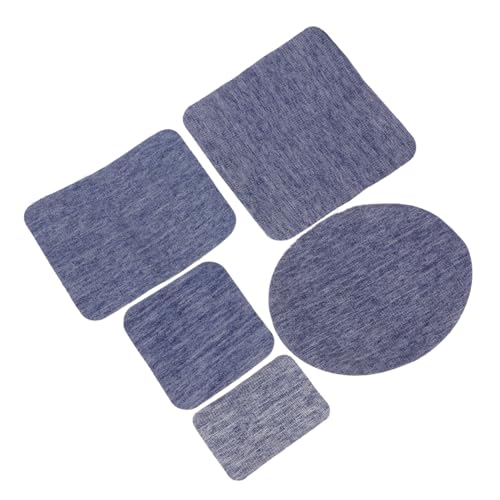 Sewroro 5St Aufnäher für Kleidung jeans patches Jeans-Patch Kleidung Flicken Kleidung DIY Denim-Patch für Kleidung Jeansflicken auf Kleidung nähen Kleid nähen Denim-Patches Hut-Denim-Patch von Sewroro