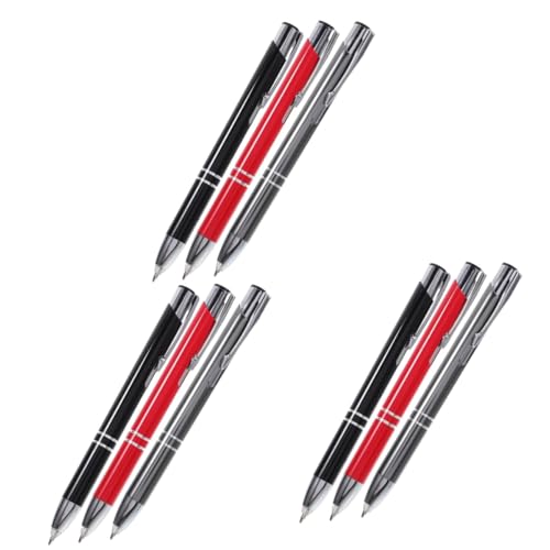 Sewroro 9 Stk Metall-Touch-Kugelschreiber beleuchteter Schreibstift kapazitiver Stift mit Stylus-Spitzen metall kugelschreiber metallkugelschreiber Lichtstift Stift mit Licht Eisen von Sewroro