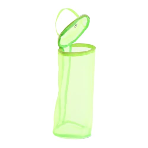 Sewroro Aufbewahrungstasche aus Wolle Equalizer-Tonabnehmer Schultertasche Lagertank Container Lenker garnhalter nähzubehör coole Strick-Gadgets große gehäkelte Tasche Nylon Light Green von Sewroro