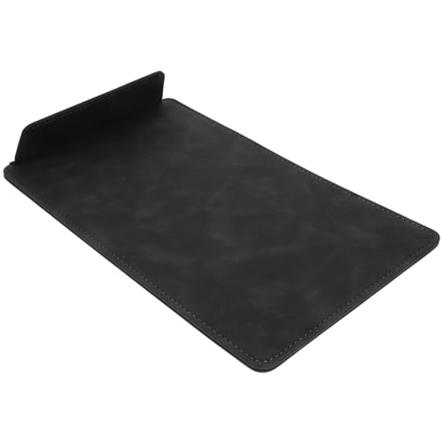 Sewroro Büroklammern Clip-Clips Planke Low-Profile-Clip Papier besprechungsmappe aktenkoffer Dokumentenhalter satteltache Konferenz-Schreibtafel Datei Ordner Zwischenablagen Leder Black von Sewroro