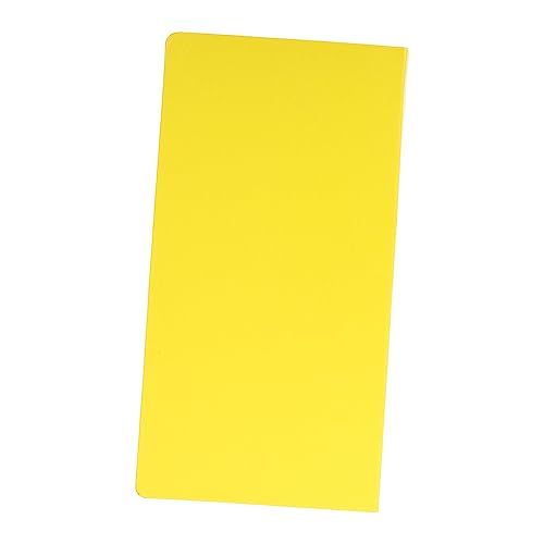 Sewroro Haftnotiz Zeitschrift Tagebuch Notizblock Scrapbook-Notizbuch Mini-Seitenband-Flags Notizbuch im Taschenformat Aufkleber Taschen-Notizblock Multifunktions-Notizblock Papier Yellow von Sewroro