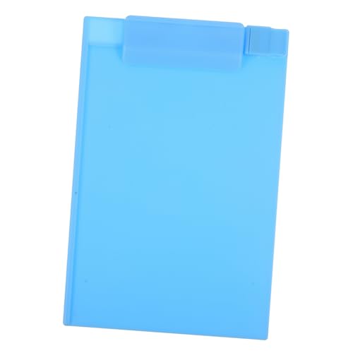 Sewroro Profil-Zwischenablage Büroklammer Planke Karton Klemmbretter Clip Klemmbrett mit Speicher A5 Klemmbrett Papierhalter Klemmbrett Blue von Sewroro