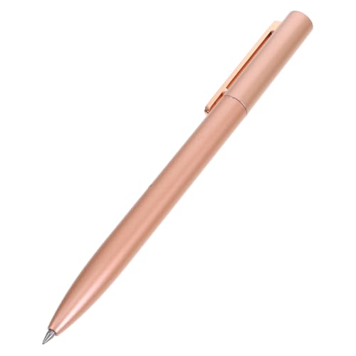 Sewroro Rotierender Stift Tintenstift Mit Stylus-spitze Gelschreiber Für Tagebücher Serverstifte Gelstifte Für Bürozwecke Schwarze Stifte Kugelschreiber Zum Schreiben Aluminium Rose Gold von Sewroro