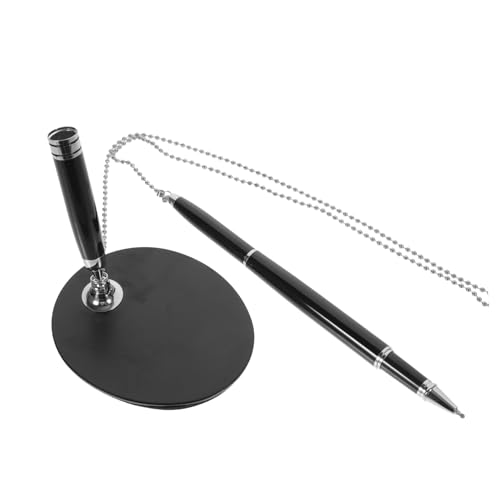 Sewroro Stift Unterschreiben Halter Stifttopf-telefonständer Rotierender Make-up-organizer Löschbare Stifte Kugelschreiber Schreibtisch-organizer Zappeln Stehpult Stahlstange Silver von Sewroro