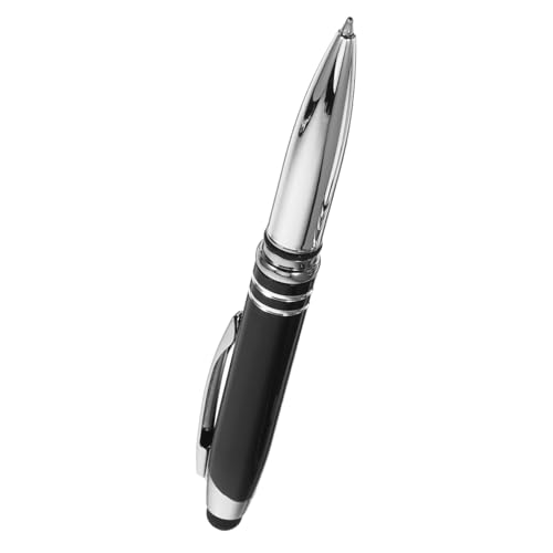 Sewroro Touch-kugelschreiber Led-eingabestift Kugelschreiber Mit Stylus-spitze Schreibgerät Kugelschreiber Mit Beleuchteter Spitze Kugelschreiber Schreiben Led-schreibstift Black Metall von Sewroro