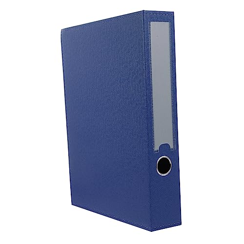 Sewroro Verschleißfeste Papier Organizer Hardware Pu Leder Büro Aktenkoffer Haushalts Akten Organizer Karton Blauer Aktenordner von Sewroro