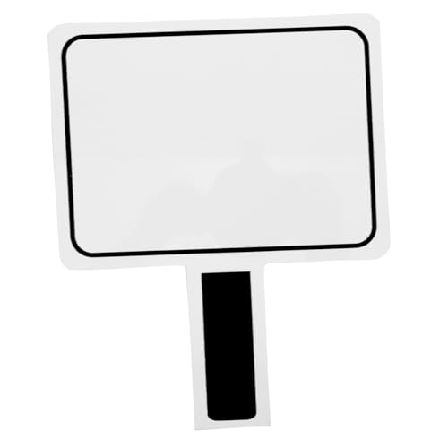 Sewroro Whiteboard Mit Trocken Abwischbarem Namen Zelte Expo Handheld Whiteboard Mit Trocken Abwischbaren Signalen Löschband Trocken Abwischbare Karteikarten Aufkleber Klemmbrett von Sewroro