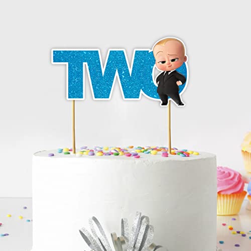 Seyal® Bby Boss Two Cake Topper von Seyal