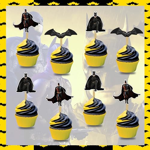 Seyal® Btman Cupcake-Topper von Seyal