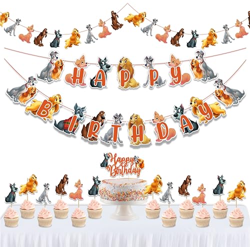 Seyal® Lady and the Trmp Theme Birthday Party Supplies von Seyal