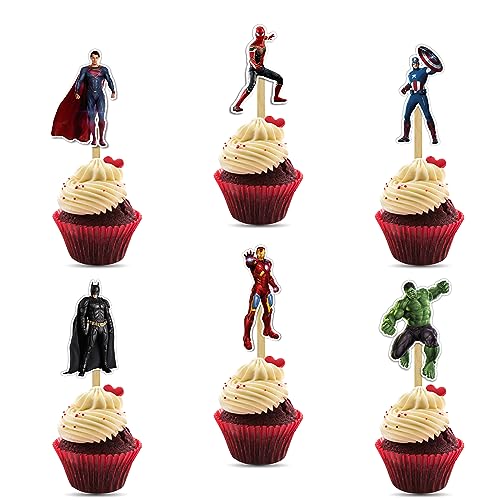 Seyal® Superheld Cupcake Topper von Seyal