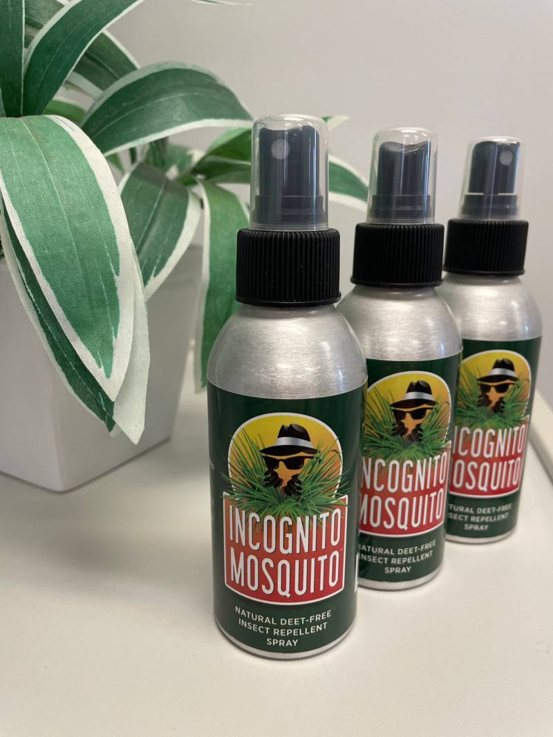 3 Stück Alle Natürlichen Insektenschutz Incognito Mosquito® 4 Unzen Sprühflaschen von SeymourDesignStore