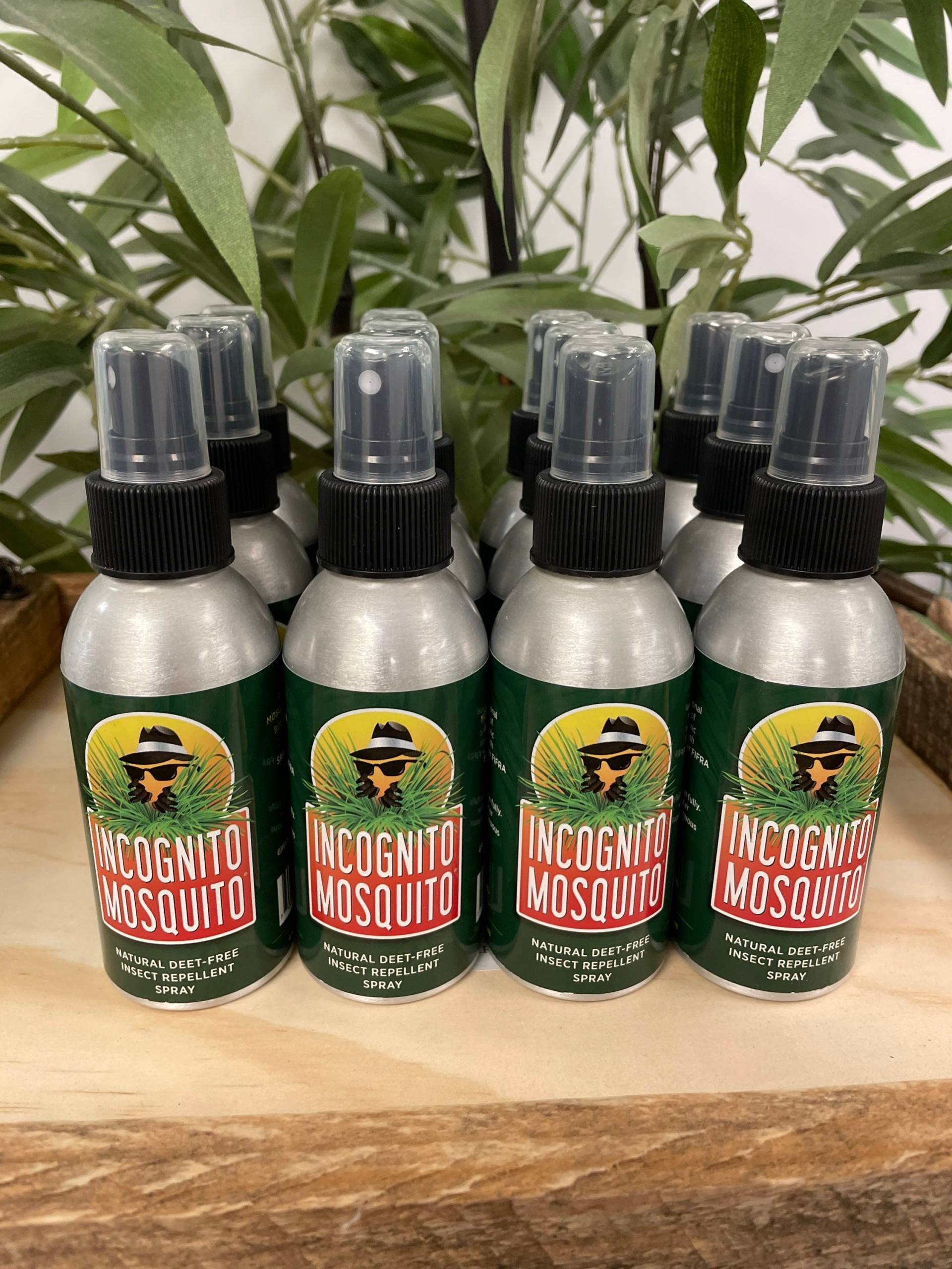 4 Stück Alle Natürlichen Insektenschutzmittel Incognito Mosquito® Sprühflaschen 115 Ml von SeymourDesignStore