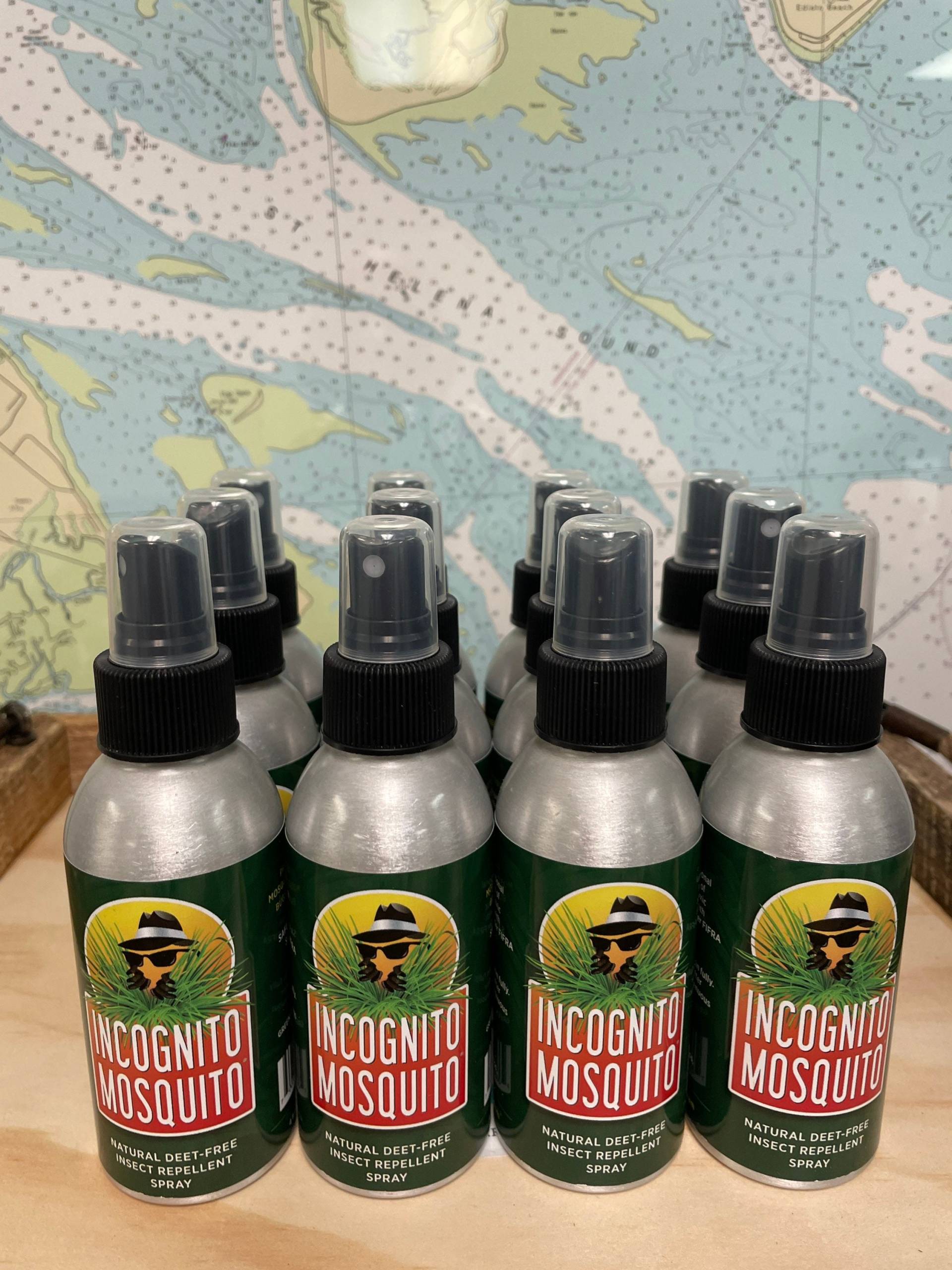 Insektenspray 12Pk Alle Natürlichen Insektenabweisenden Incognito Mosquito® 4Oz Sprühflaschen von SeymourDesignStore