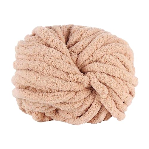 Dicke Wolle Garn Strickgarn, (250g, 27m x 20mm) Super Soft Chenille Chunky Yarn, Bulky für Teppiche, Sofadecken, Decken, Heimdekoration, Armstricken von Sghtil