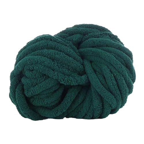 Dicke Wolle Garn Strickgarn, (250g, 27m x 20mm) Super Soft Chenille Chunky Yarn, Bulky für Teppiche, Sofadecken, Decken, Heimdekoration, Armstricken von Sghtil