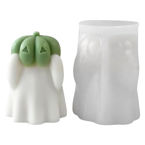 Sghtil Kerzenformen Silikon - Deko Gussformen Für Beton Tischdekoration,Kürbis Form Gussform Für Kerzenwachs Halloween Hausdekor Liebhaber Feiertags Veranstalter Sghtil Kerzenformen Silikon - Deko Gussformen Für Beton Tischdekoration,Kürbis Form Gussform Für Kerzenwachs Halloween Hausdekor Liebhaber Feiertags Veranstalter von Sghtil