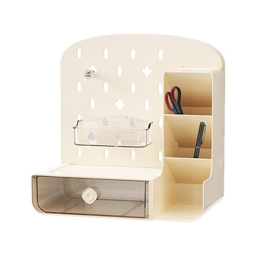 Sghtil Schreibtisch-Stecktafel,Stecktafel für Schreibtisch, Wohnheim-Desktop-Organizer-, Stehender Organizer und Aufbewahrungs-Stecktafel für Tischplatte, Computertisch-Organizer von Sghtil