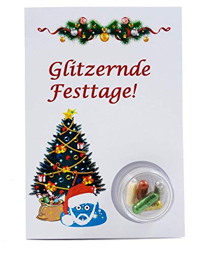 Shit the Glitter - The Glamour Gift - X-Mas Collection (Karte "Glitzernde Festtage") von Sh!t the Glitter - The Glamour Gift -