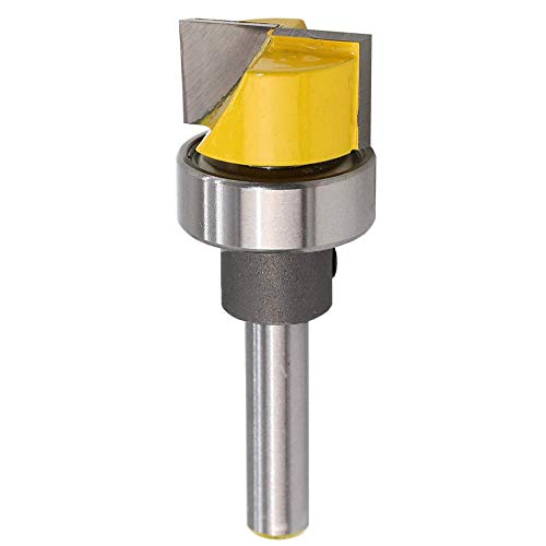 1/4 Zoll Schaft Flush Trim Scharnier Mortising Schablone Router Bit mit Kugellager Holzbearbeitung Fräser Werkzeug von Shallho