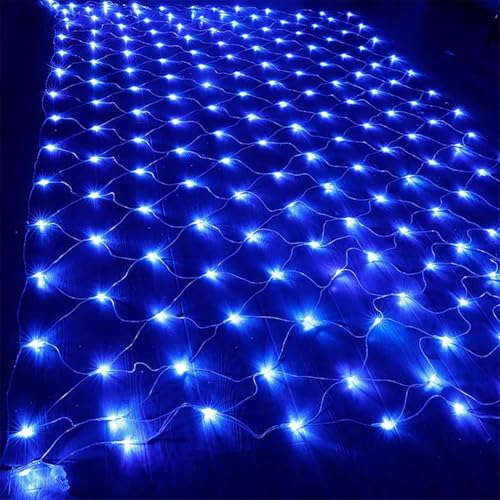 Shamdrea 10 m x 8 m Weihnachtsnetzlichter, 8 Modi Buschnetzlichter anschließbar, Timer, wasserdicht for Weihnachtsbäume, Garten, Büsche, Außendekorationen(10m x 8m 2000led) von Shamdrea