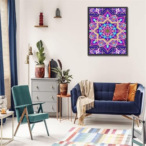 ShangShengzi Diamond Painting Set für Erwachsene DIY 5D Diamant Painting Mandala bunt Malen nach Zahlen Diamant für Kinder Anfänger für Home Wall Decor Round Drill 100x130cm von ShangShengzi