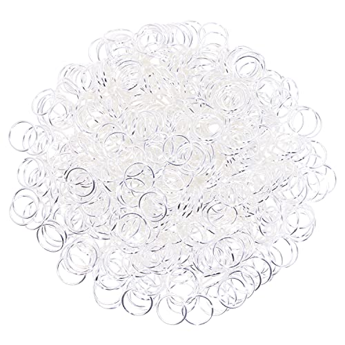 Shapenty Offene Binderinge aus Eisen, 600 Stück, Großpackung für Bastelarbeiten, Ohrringe, Halsketten, Armbänder, Anhänger, Choker, Schmuckherstellung, Fundstücke und Schlüsselanhänger-Zubehör (8 mm Shapenty Offene Binderinge aus Eisen, 600 Stück, Großpackung für Bastelarbeiten, Ohrringe, Halsketten, Armbänder, Anhänger, Choker, Schmuckherstellung, Fundstücke und Schlüsselanhänger-Zubehör (8 mm von Shapenty