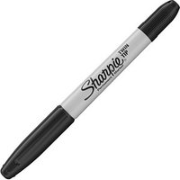 Sharpie Permanentmarker schwarz 0,7 - 1,0 mm, 1 St. von Sharpie