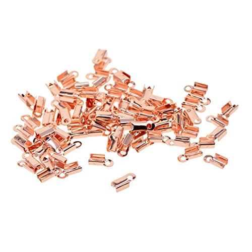 Sharplace 100 aus aus Verschluss Kettenverschluss Karabiner Crimp Verschluss, Rose Gold von Sharplace