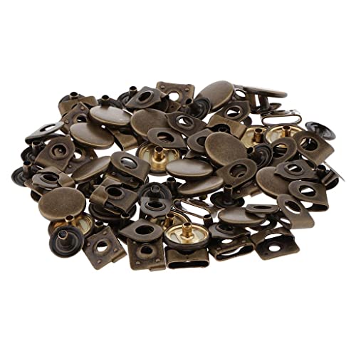 Sharplace 20 Sets Hosenhaken 15mm schneidern Haken Und Ösenverschlüsse für Hose, Rock, Pullover, Bronze von Sharplace