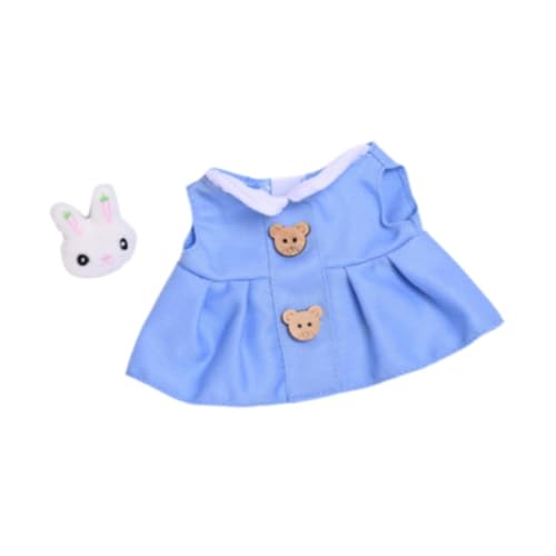 Sharplace 20 cm Puppenkleid für Mädchen, Puppenkleidung, Anhänger, Puppe, stilvoll, Geschenk für Kinder, bequemes Puppenzubehör, Kleidung, Outfit, Anziehsachen von Sharplace